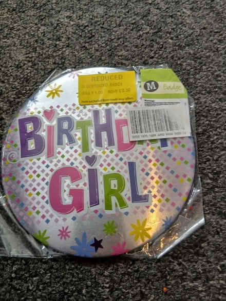 Photo of free Birthday badge (Weeke SO22) #1