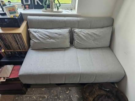Photo of free 4 foot wide sofa (bed?) (Home B60) #1