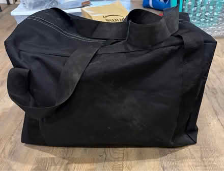 Photo of free Canvas duffle bag (Belmont, MA) #1