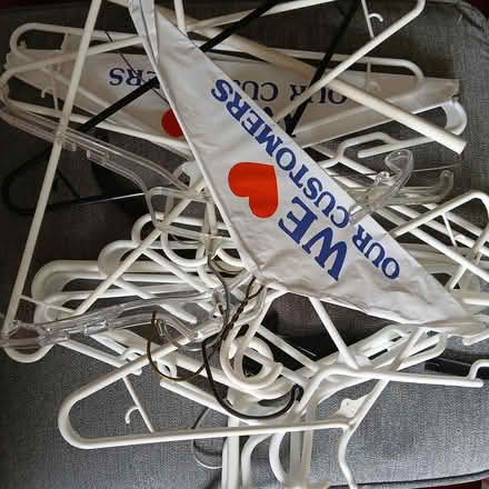 Photo of free Assorted hangers (Interlake HS) #1
