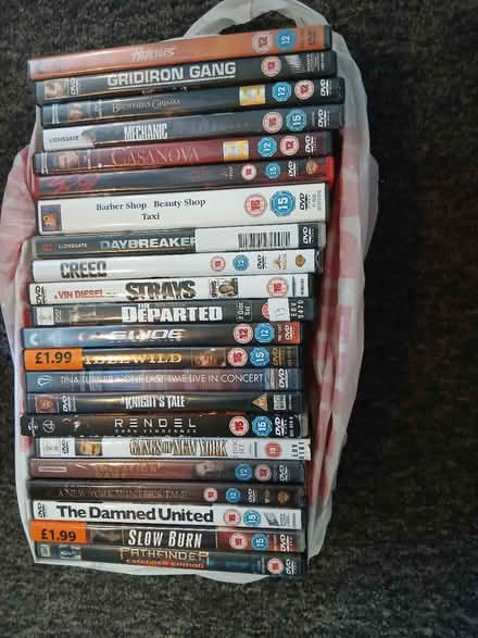 Photo of free Bag of dvd 4 (Weeke SO22) #1