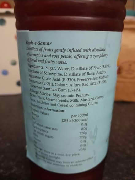 Photo of free Fruit/flower cordial (abingdon OX14) #2