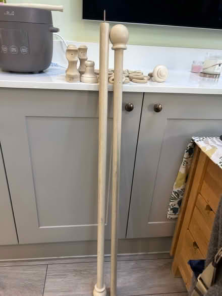Photo of free Wooden curtain pole (Loughton IG10) #1