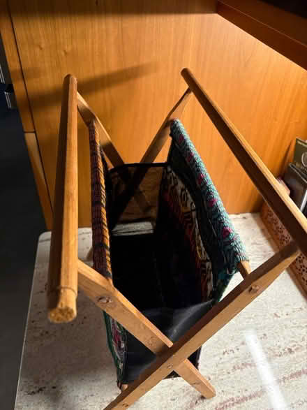 Photo of free Folding yarn caddy (Ossining) #2