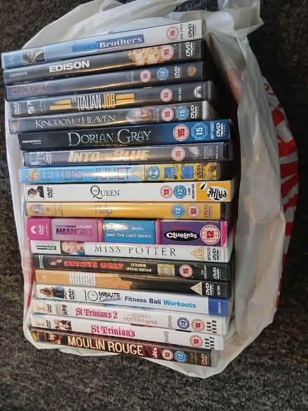 Photo of free Bag of dvd 3 (Weeke SO22) #1