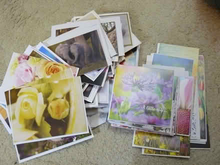 Photo of free At least 50 assorted design blank notecards with envelopes (Kempsey WR5) #1