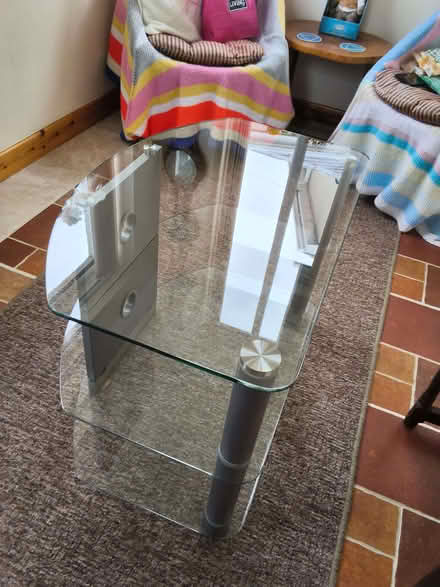Photo of free TV glass stand (Newborough LL61) #1