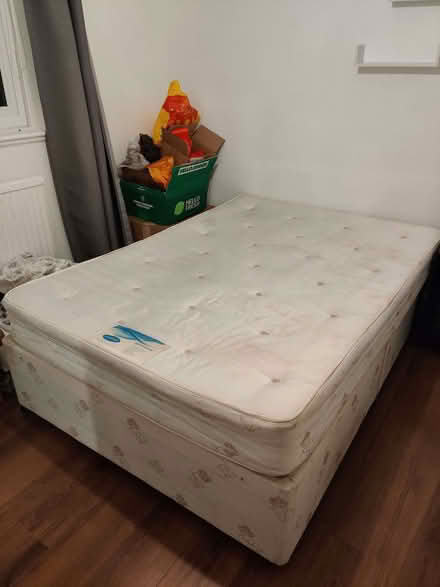 Photo of free Double divan bed with mattress (West Didsbury M20) #1