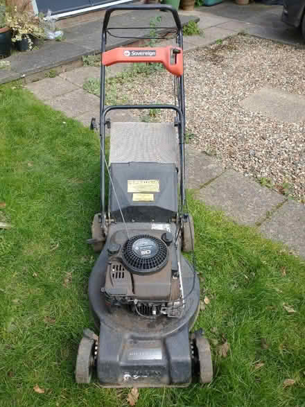 Photo of free Lawn mower petrol self drive (Oaklands, Welwyn AL6) #1