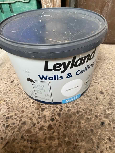 Photo of free Leyland white matt paint 10L (ST11) #1