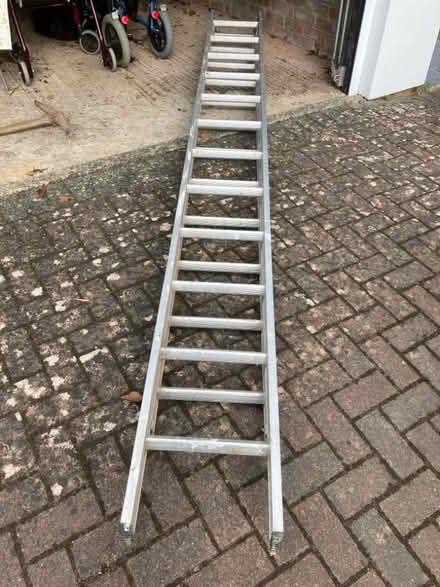 Photo of free A large aluminium ladder (Little Herberts GL53) #3