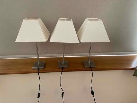 Photo of free 3 Table Lamps (Steyning BN44) #1
