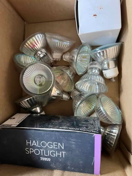 Photo of free GU10 and GU5.3 halogen bulbs (Gardeners Green RG40) #1