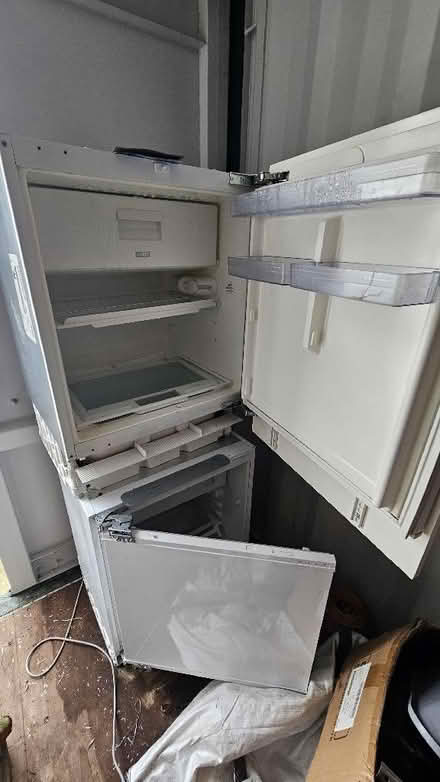 Photo of free Integrated fridge with freezer (Wood End UB6) #1