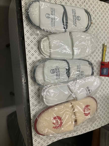 Photo of free Hotel Slippers 5 pairs (Beaconsfield HP9) #1