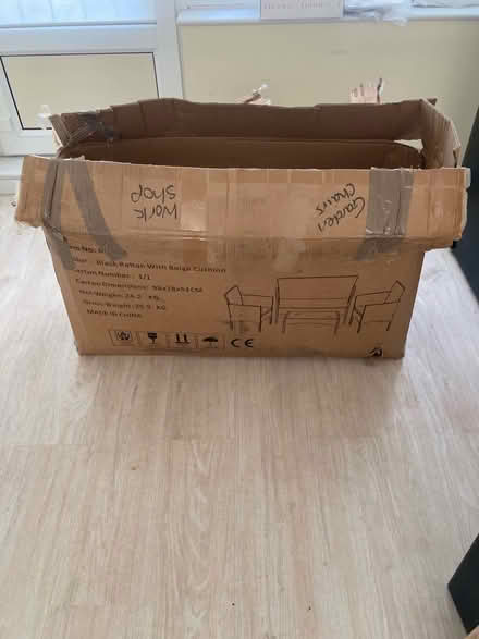 Photo of free Empty box (Little Bloxwich WS3) #1