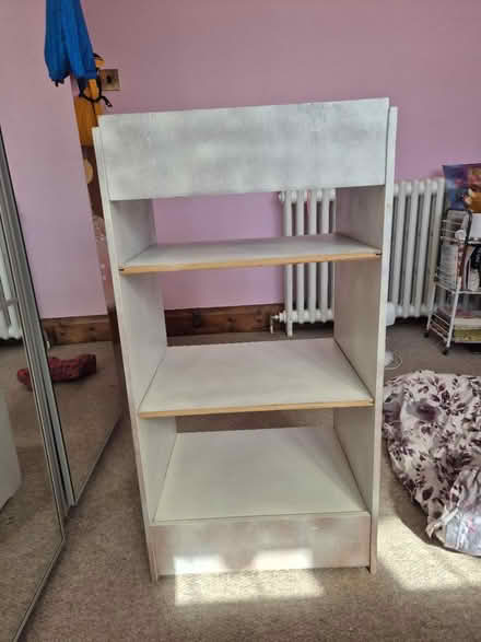 Photo of free Freestanding wooden shelving (Ng9 7hb) #4