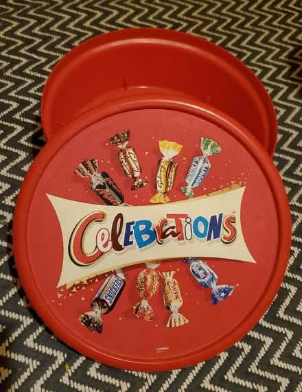 Photo of free Empty celebrations plastic box (Dyke Road area BN1) #1