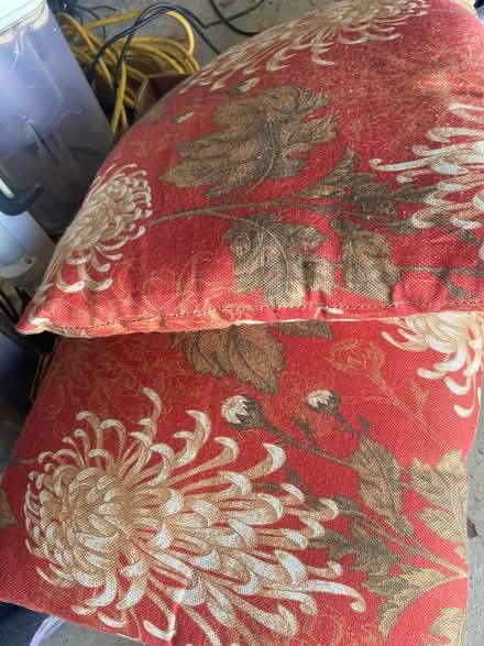 Photo of free Pillows red blue orange pink (Foothill Boulevard Cupertino) #2