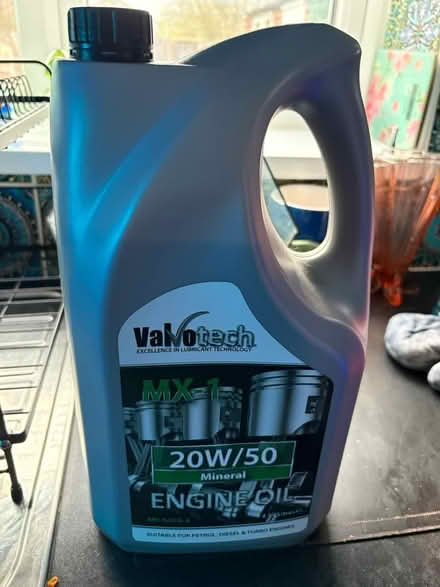 Photo of free Valvotech 20w/50 mineral oil 5ltrs (Windsor SL4) #2