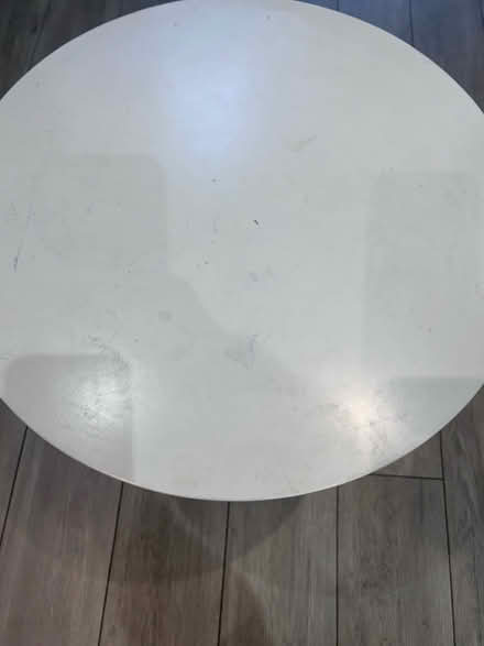 Photo of free Wooden side table with oak legs (Loughton IG10) #2