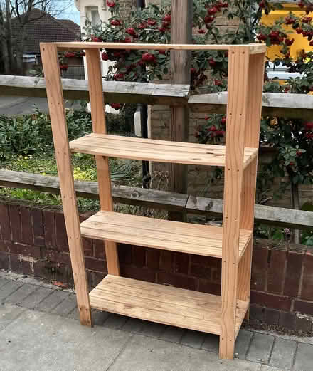 Photo of free Unfinished softwood shelving (Hendon, London NW4) #3