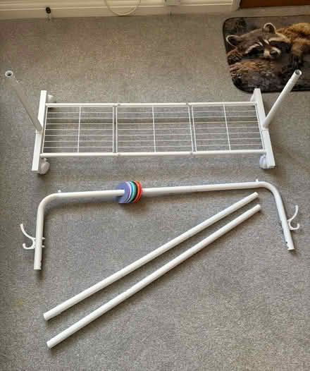Photo of free Clothes-hanging rail with wheels (Chiswick W4) #1