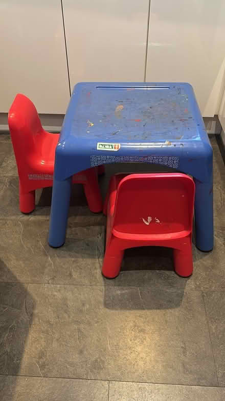 Photo of free Toddler table and chairs (Wimbledon Chase SW20) #1