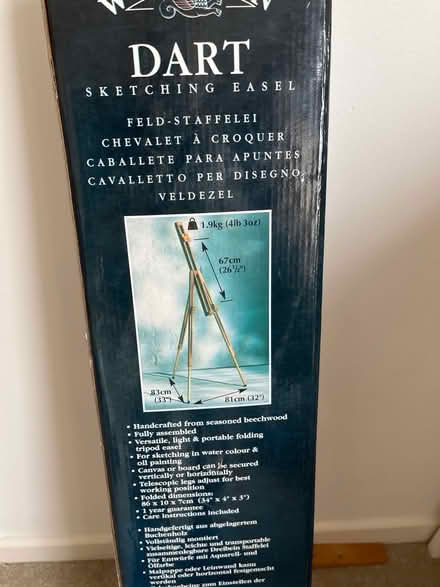 Photo of free Sketching easel (Dunchurch CV22) #2
