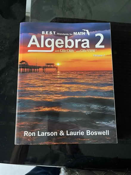 Photo of free High School Algebra 2 book (Spring Hill) #1
