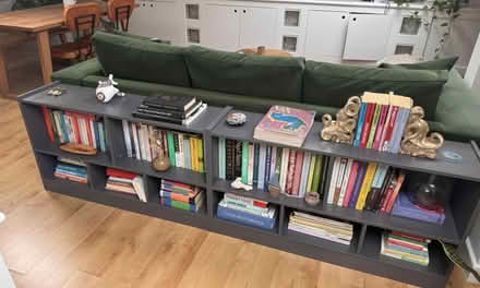 Photo of free 2x bookcases blue/grey (North Sheen TW9) #1