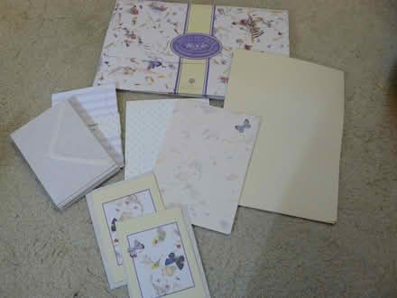 Photo of free Assorted recycled stationery/writing paper/notelets set (Kempsey WR5) #1