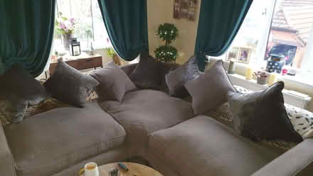 Photo of free Grey corner sofa (Farringdon Park PR1) #1