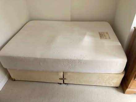 Photo of free Double Divan bed with mattress (Holmes chapel) #2