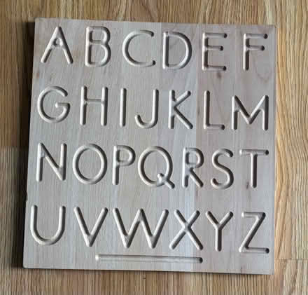 Photo of free Spelling game and tracing board (Columbia) #1