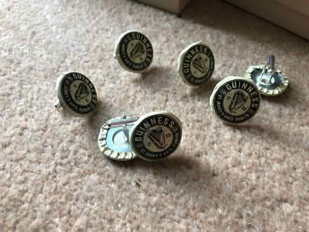 Photo of free Guinness bottle cap cuff links (Dublin 18) #1