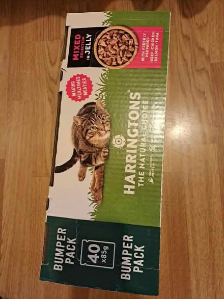 Photo of free Harringtons wet cat food (Isleworth TW7) #1