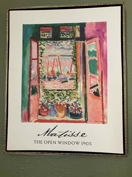Photo of free Matisse picture (the open window) (Waddon) #1