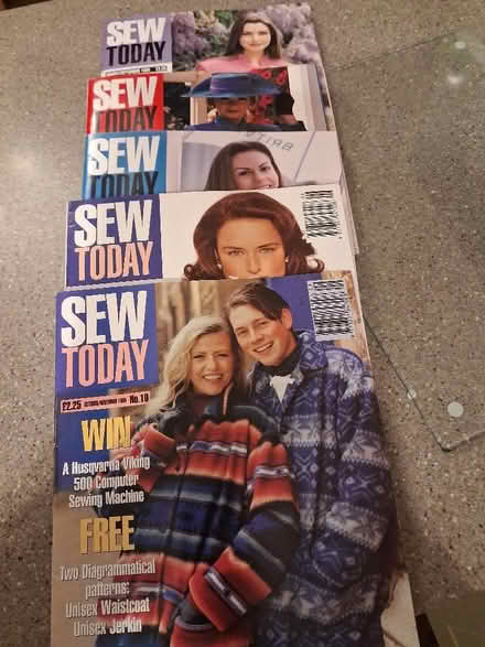 Photo of free Sewing Today magazines (Telford and Wrekin TF7) #1
