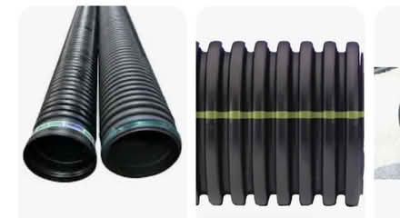 Photo of 6 inch corrugated pipe 4 feet+ (Woburn cinemas rte 38) #1