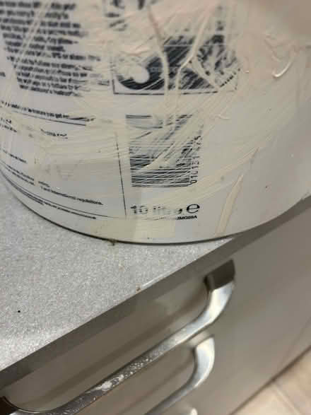 Photo of free 4 litres magnolia paint (old) (Malvern Link WR14) #2