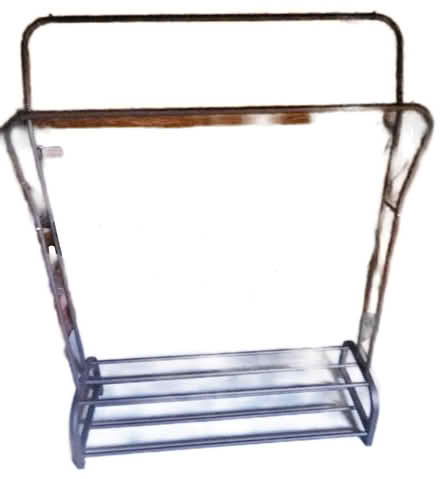 Photo of free Heavy Duty Clothes Rail 30Kg (EN7 Goffs oak) #1