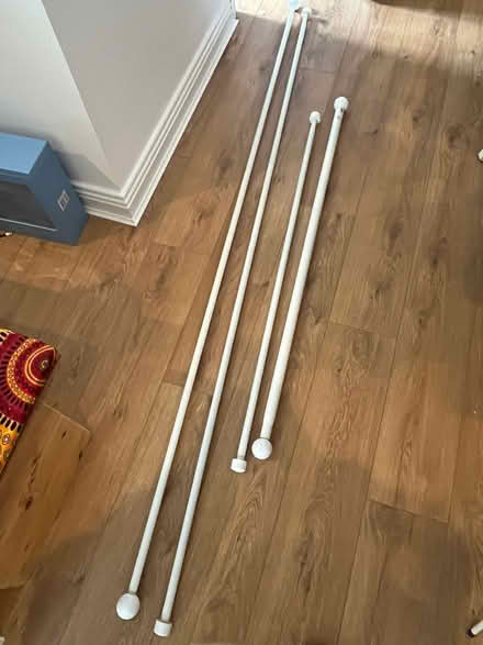 Photo of free Curtains poles/ rails (extendable) (Blackrock) #1