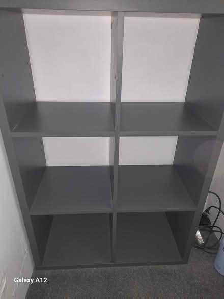 Photo of free 2 x grey 6 hole cube storage units (Fareham PO16) #1