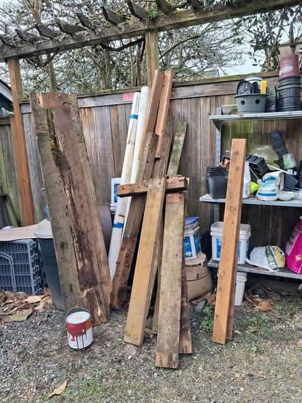 Photo of free Treated wood boards (Bryant) #1