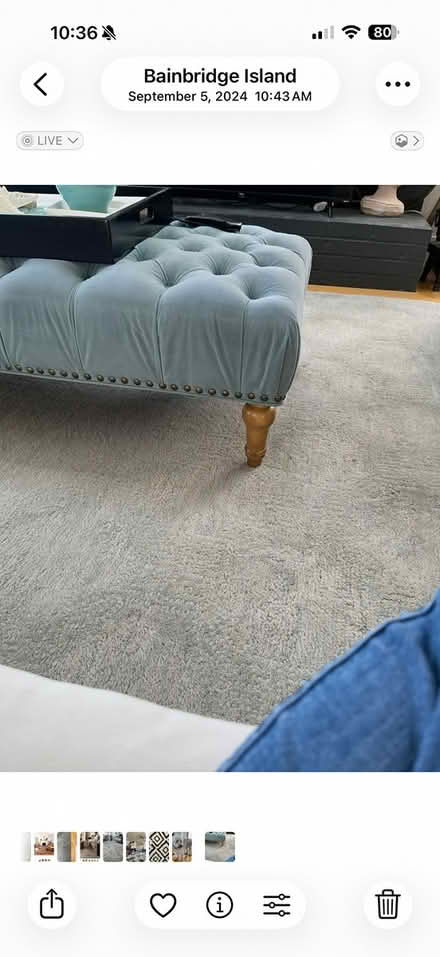 Photo of free 9x12 80% wool rug (Bainbridge Island) #1