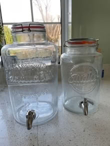Photo of free 2 Big Glass Drinks Jars (Pinner HA5) #1