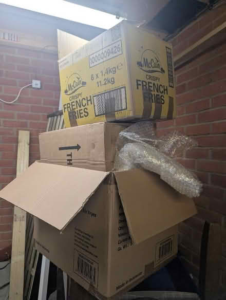 Photo of free 3 boxes for moving and bubble wrap (Monkwick CO2) #1
