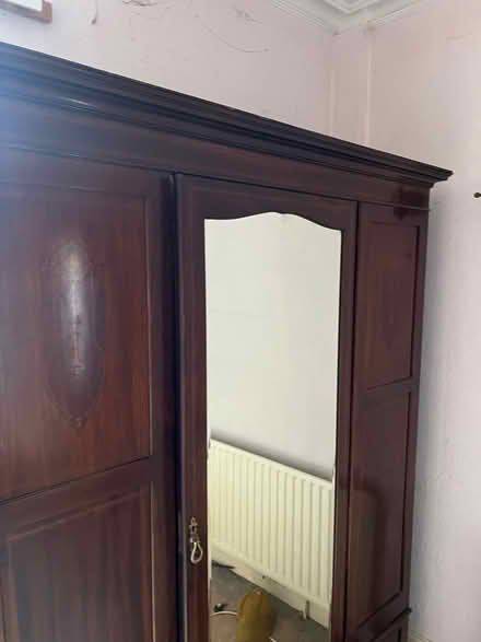 Photo of free Victorian inlaid wardrobe (Summertown OX2) #3