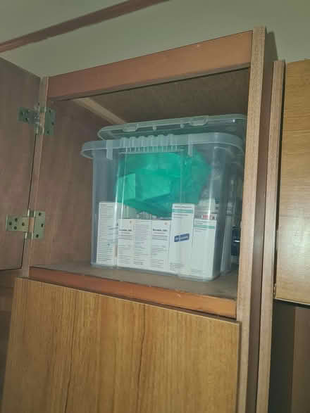 Photo of free 3-piece wardrobe + bureau (Dalston E8) #3